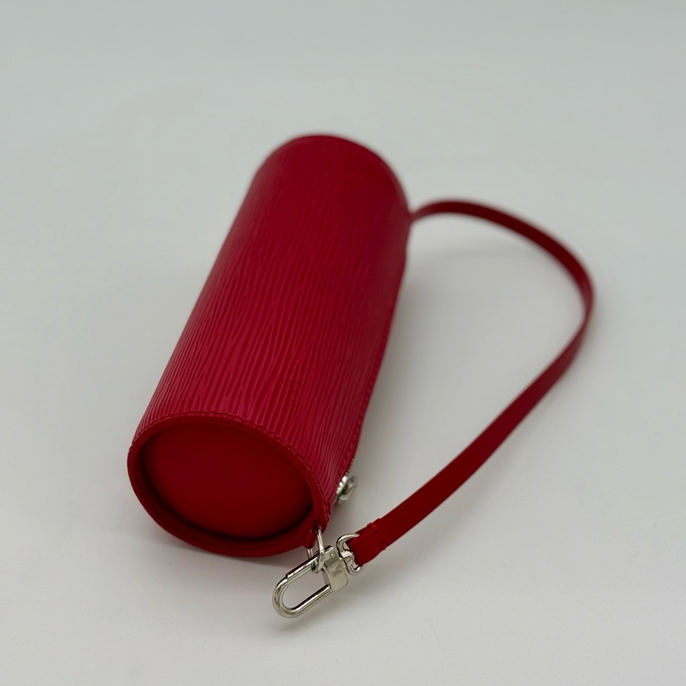 Louis Vuitton Castilian Red Epi Pochette - Picture 5 of 15